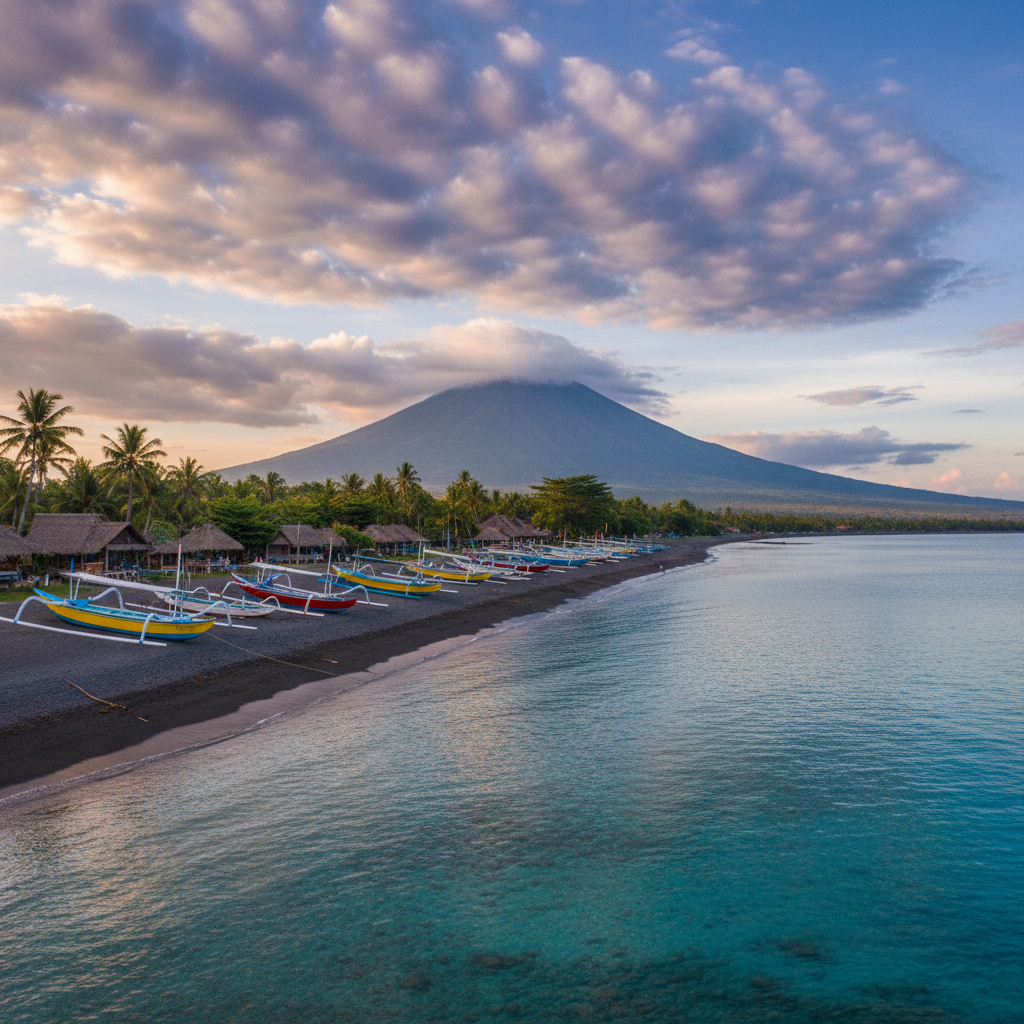 Amed dive site from Canggu