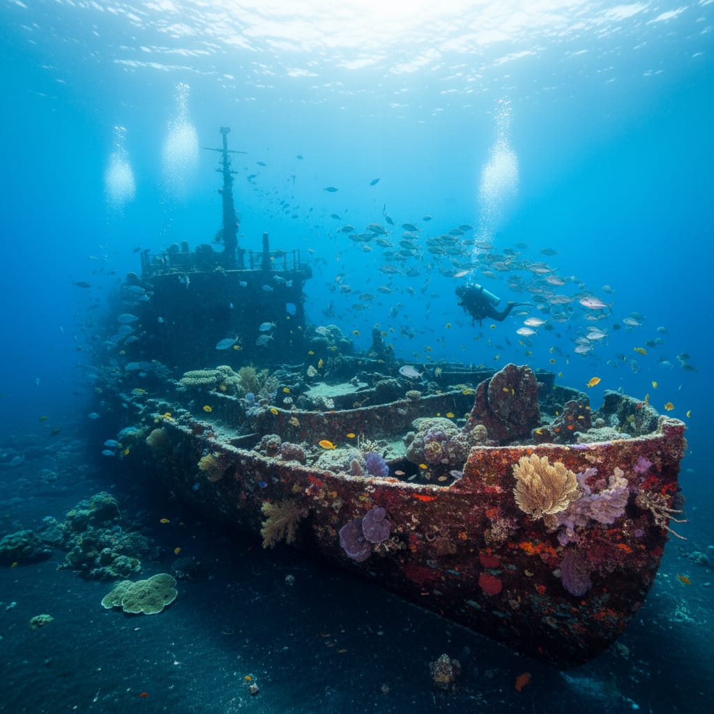 Tulamben dive site, Bali
