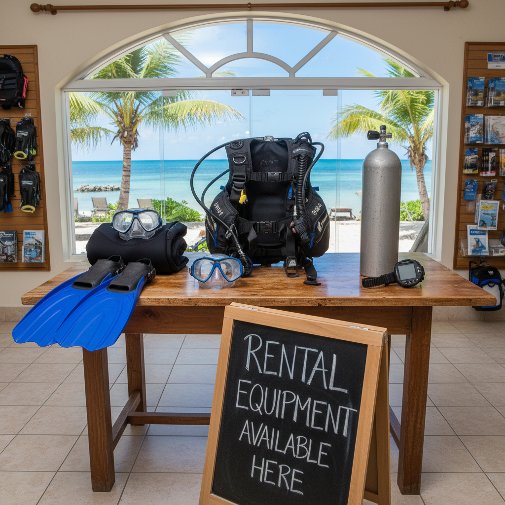 Equipment Rental - Included with every dive - Free