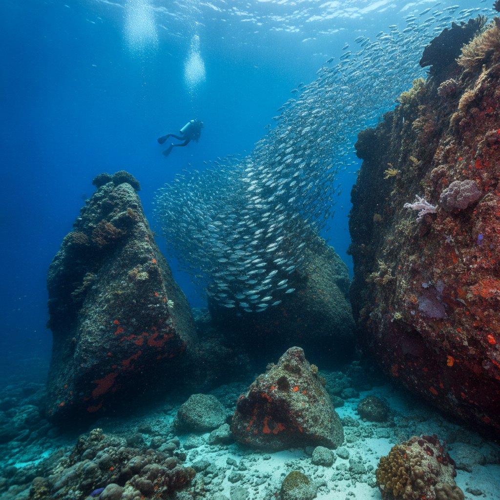 Gili Tepekong & Gili Mimpang Diving Trip - Full day (2 dives) - Rp 2.500.000