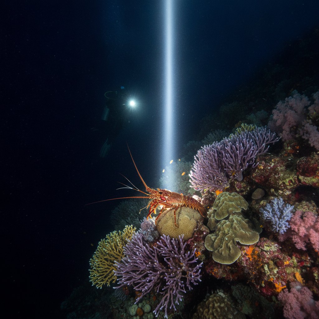 PADI Night Diver Specialty - 2 days / 1 night (3 dives) - Rp 7.800.000